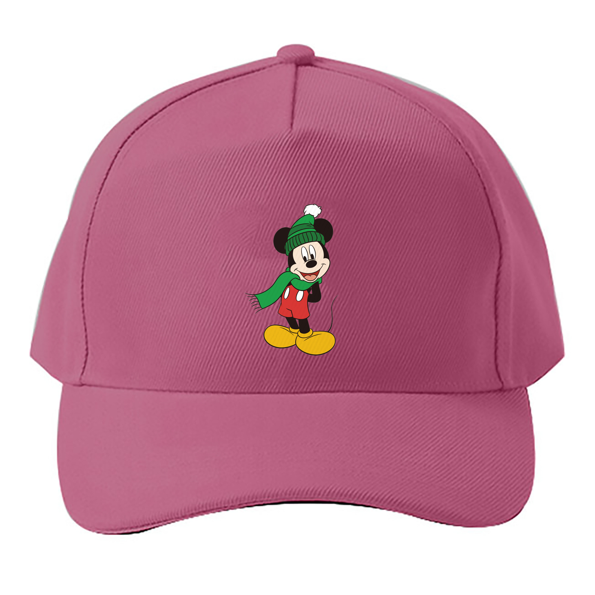（画像用） ミッキーマウス Mickey Mouse ベースボールキャップ 綿100％ 男女兼用 帽子 スポーツ